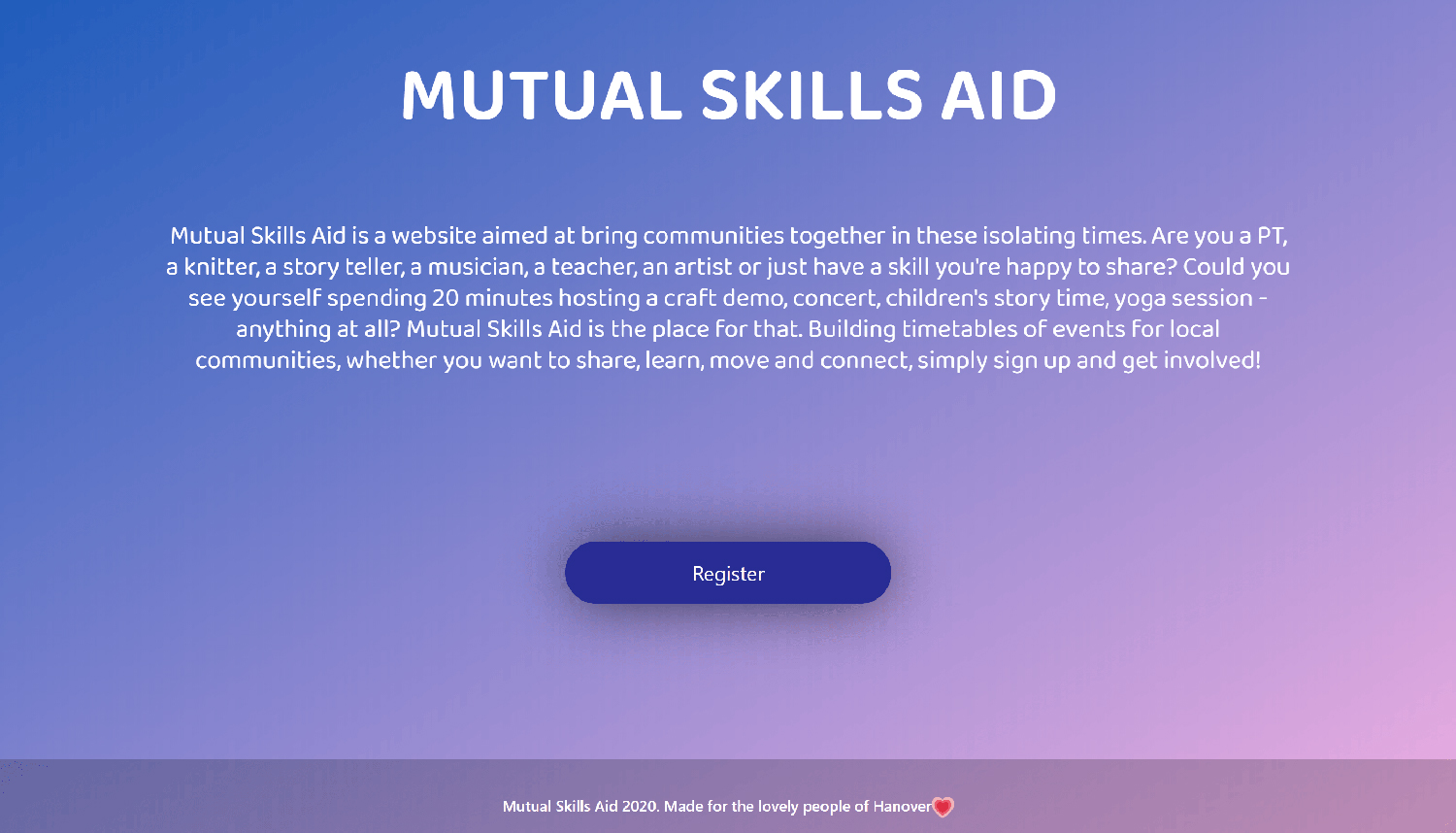 Mutual Skills Aid Site Thumbnail